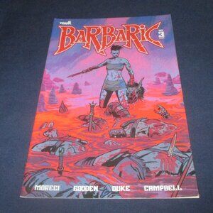 Barbaric #3 (Vault comics, 2022) Josh Hixson Cover B Variant
